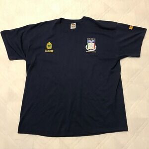 Whiskey Mike Alpha Echo 244th QM‎ BN Golf dark blue T shirt 2XL